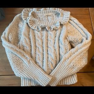 Love Shack Fancy sweater. XS. Excellent condition